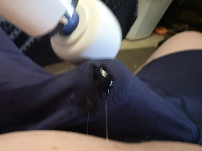 a little wand fun after work [amazon-magic wand] by Blue-eyez2203