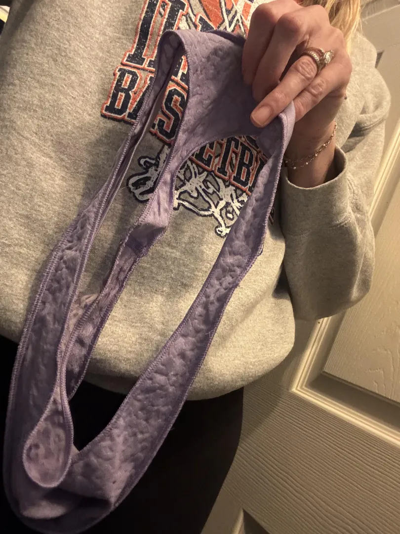 A lot of you requested me to remove my underwear. Well here you go - thong off the rest of the night! posted by october0111