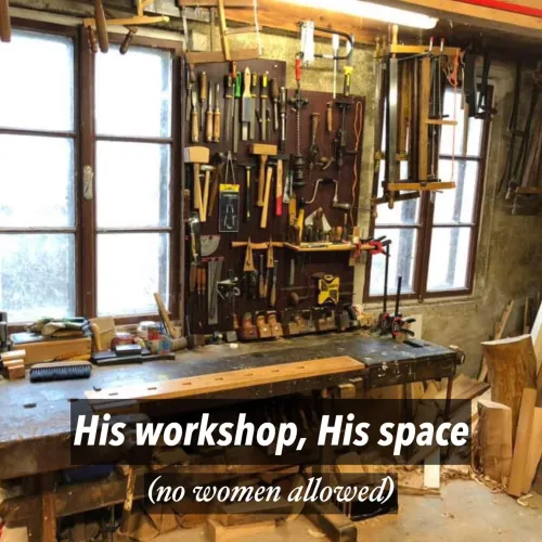 A Man’s space (no women allowed) by CollectionRare2425