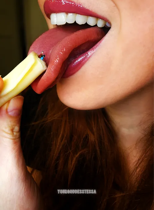 A Midnight snack always helps me sleep.  by YourGoddessTessa