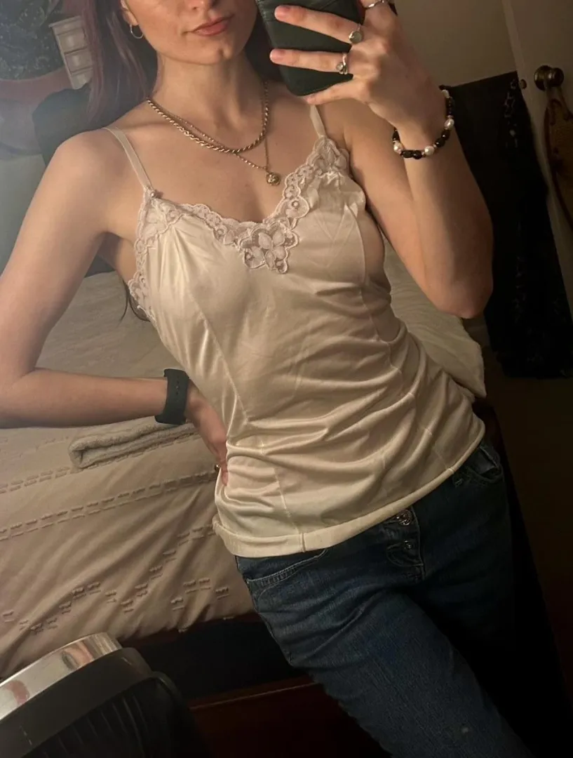 A moment for the silky lace cami posted by hot_honey_harlot