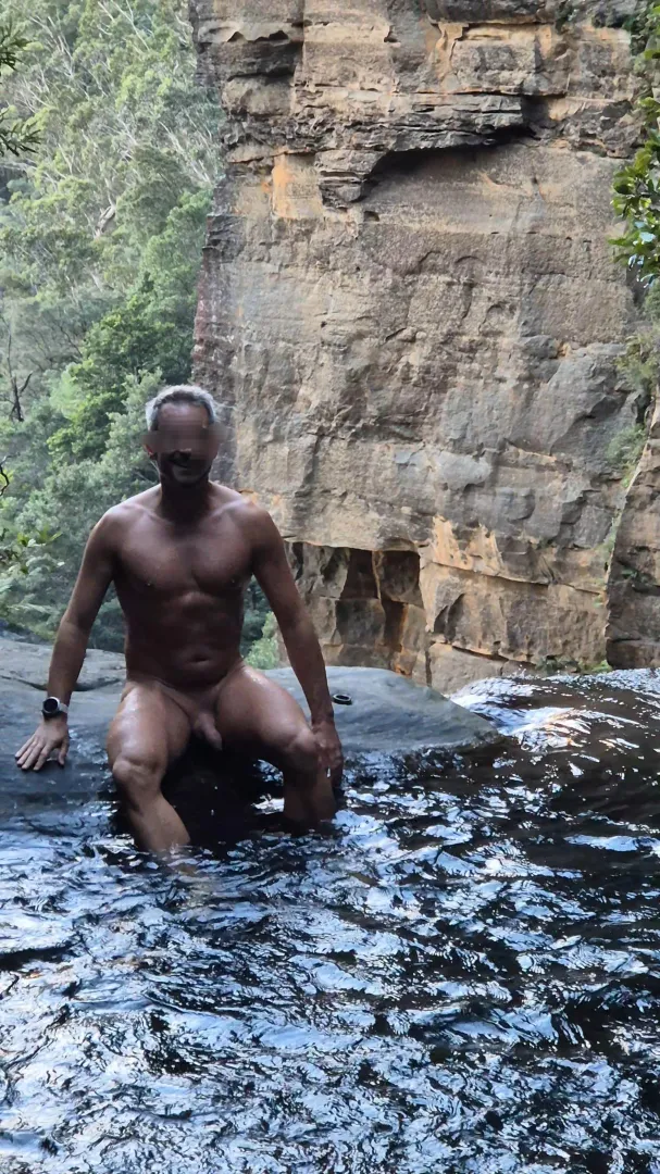 A natural infinity pool posted by publicnakedrun