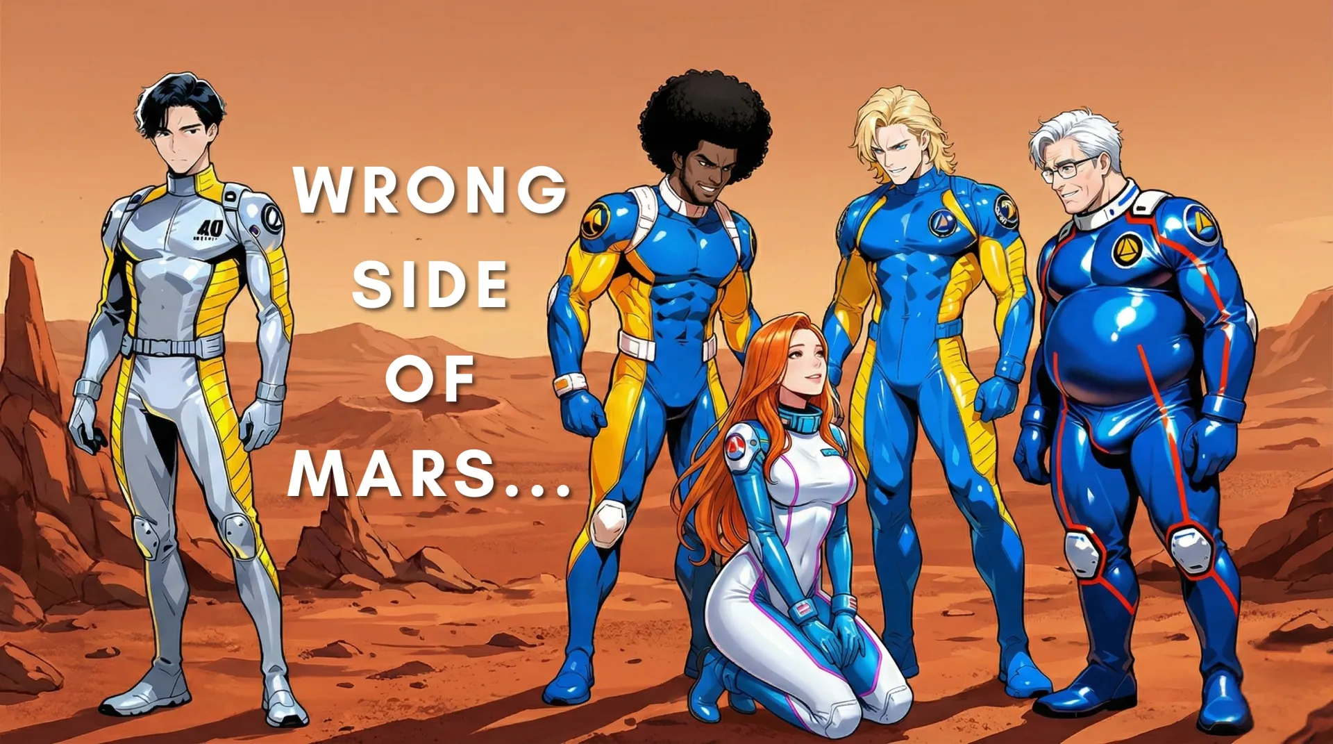 A new NTR game, Wrong side of Mars. First public build is available for free on Itch posted by C4cuckold