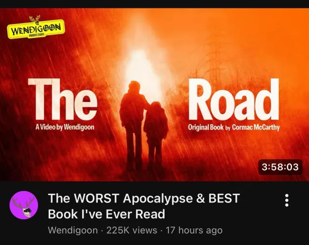 A second Wendigoon video has hit the reddits by danimalscrunchers