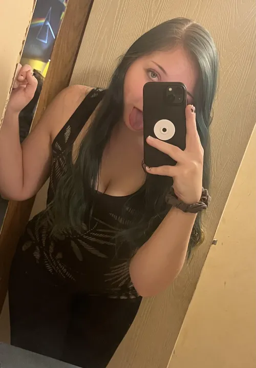 A simple tits and tongue tease is the ultimate goon bait for weaklings like you by SpookyBrat82