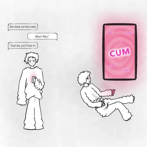 A small drawing I made. Nothing fancy but I thought it's cute lol [REEE_Ghost] by REEE_Ghost