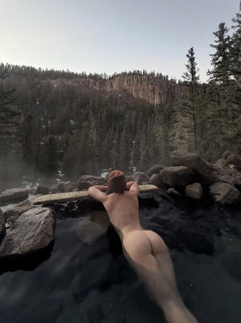 A steamy evening at the hot springs posted by TinygymPAWG