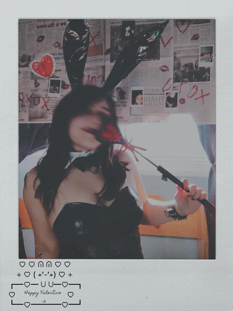 A sweet Valentine shoot posted by goth_milftea