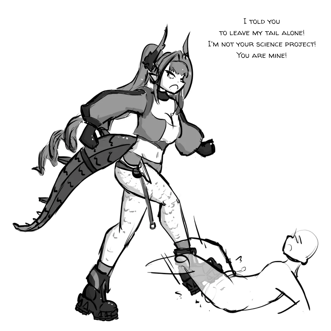 A tail for a tail? posted by CeleraPrime