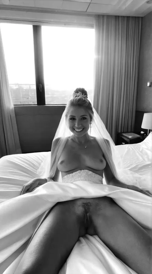 A wedding photo the guests will never see by ai_artist_67