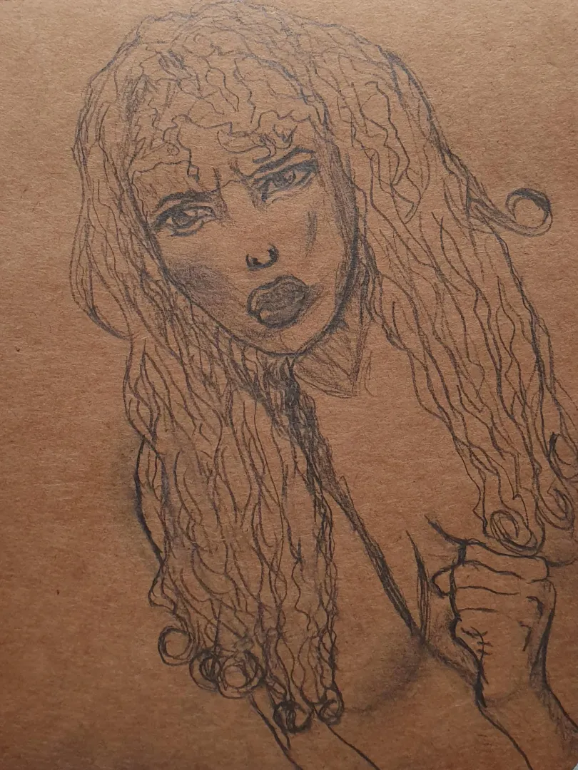 A woman of Manara. Sketch by me. posted by Strange-Round-2367