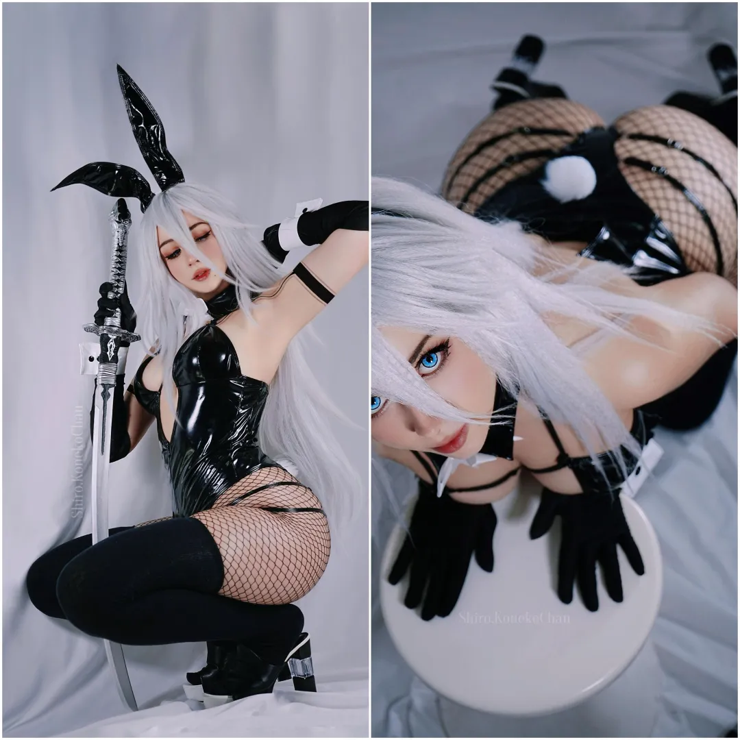A2 cosplay Attempt by Shiro_konekochan posted by shiro_konekochan