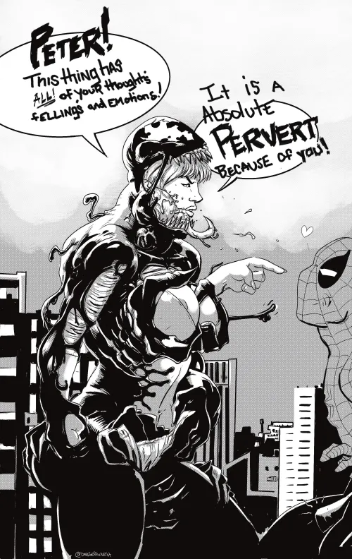 Absolute venom commission I did by DarkGriffin2017