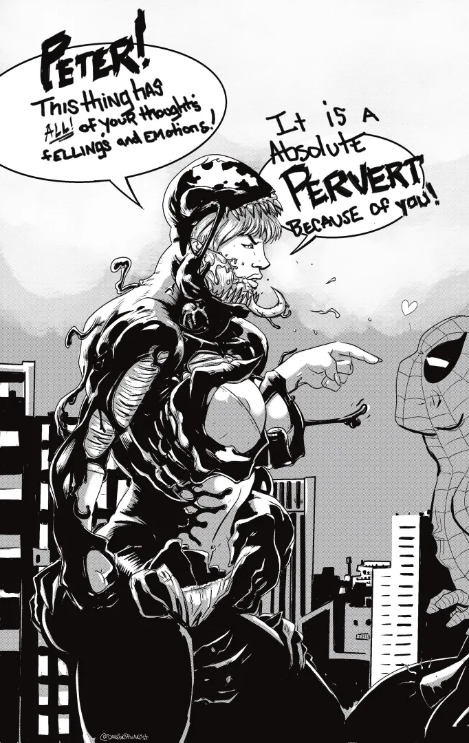 Absolute venom commission I did posted by DarkGriffin2017