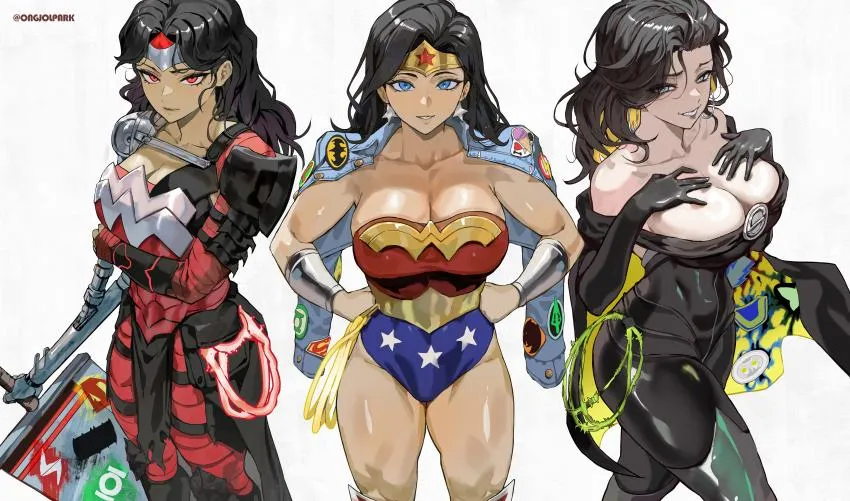 Absolute Wonder Woman, Wonder Woman & Superwoman posted by jordidipo2324