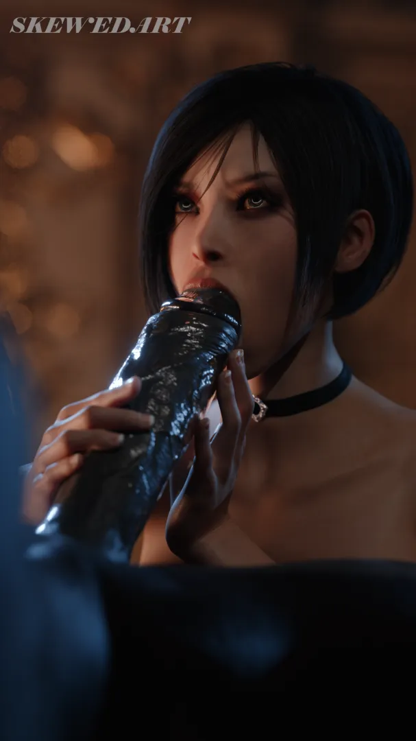 Ada Wong & Mr. X (Skewedart) posted by SkewedArt