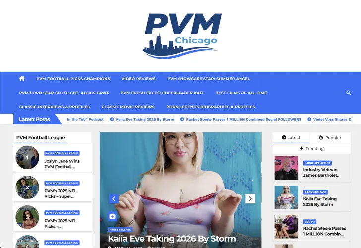 Added PVM Chicago to the Porn News Sites sidebar list by DSCholly