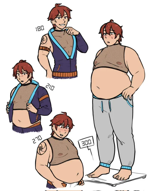 Adding some hot guys here, since male art can be shuned here by Navel_Lover1