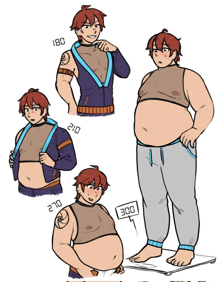 Adding some hot guys here, since male art can be shuned here posted by Navel_Lover1