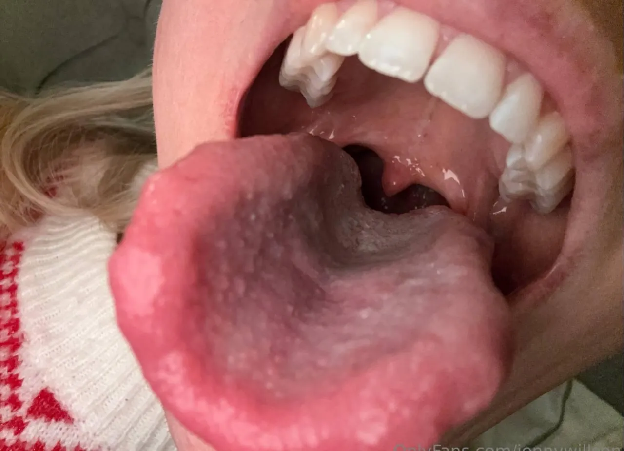 Admit it... my tongue is your favorite dessert  posted by jennyahegaoblonde