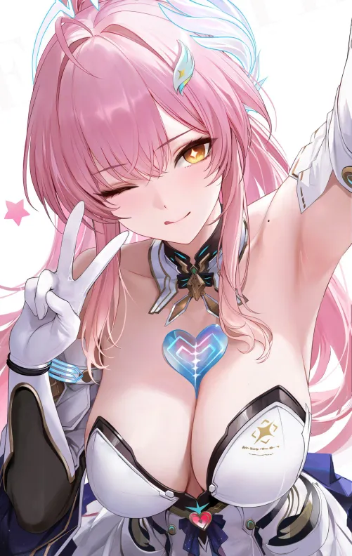 Aemeath taking a selfie (Re0n) [Wuthering Waves] by elegantloveglimmer