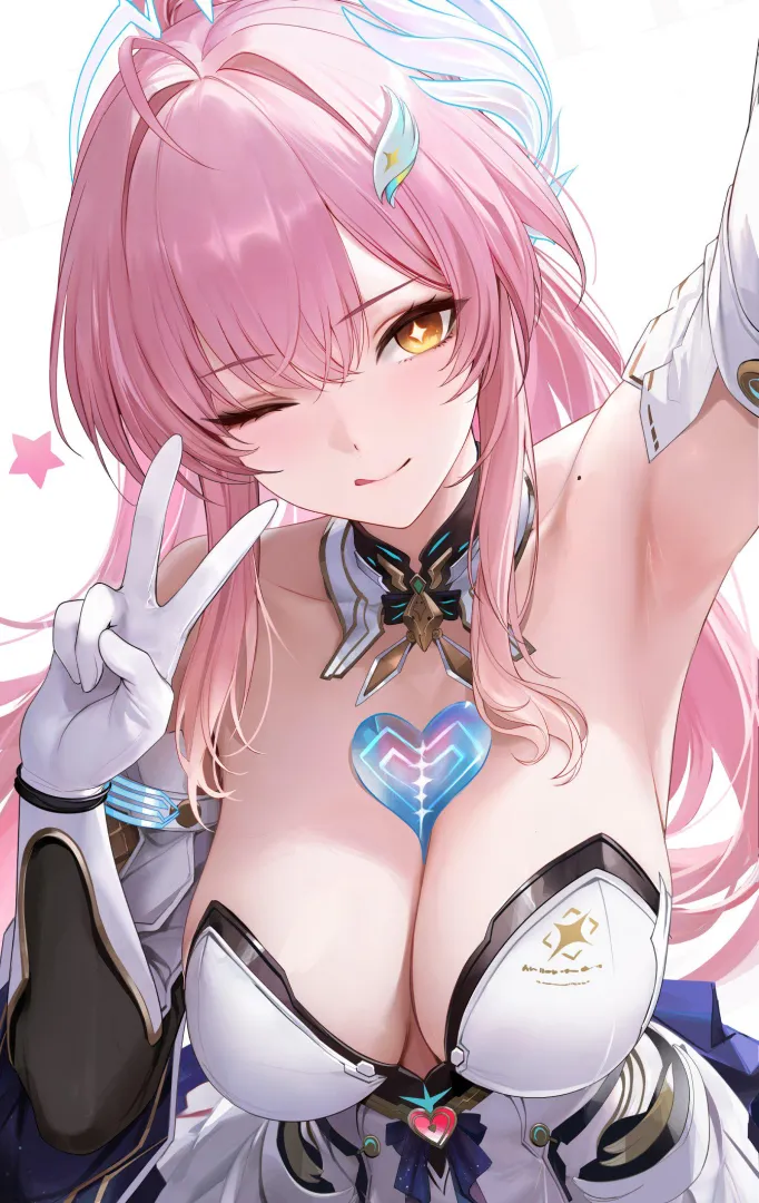 Aemeath taking a selfie (Re0n) [Wuthering Waves] posted by elegantloveglimmer