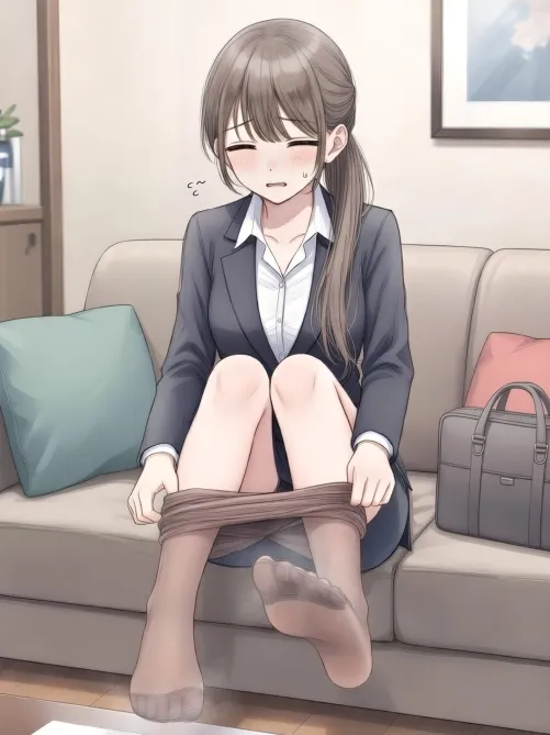 After a long day in the office by McKnight94