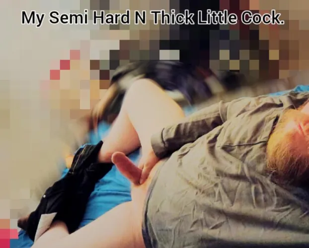 After a morning hike,it feels great to take my jeans off and let my little guy rise up and get some fresh air..Who would want to suck it or ride it til I ...DM's are open.. by norcalivegan