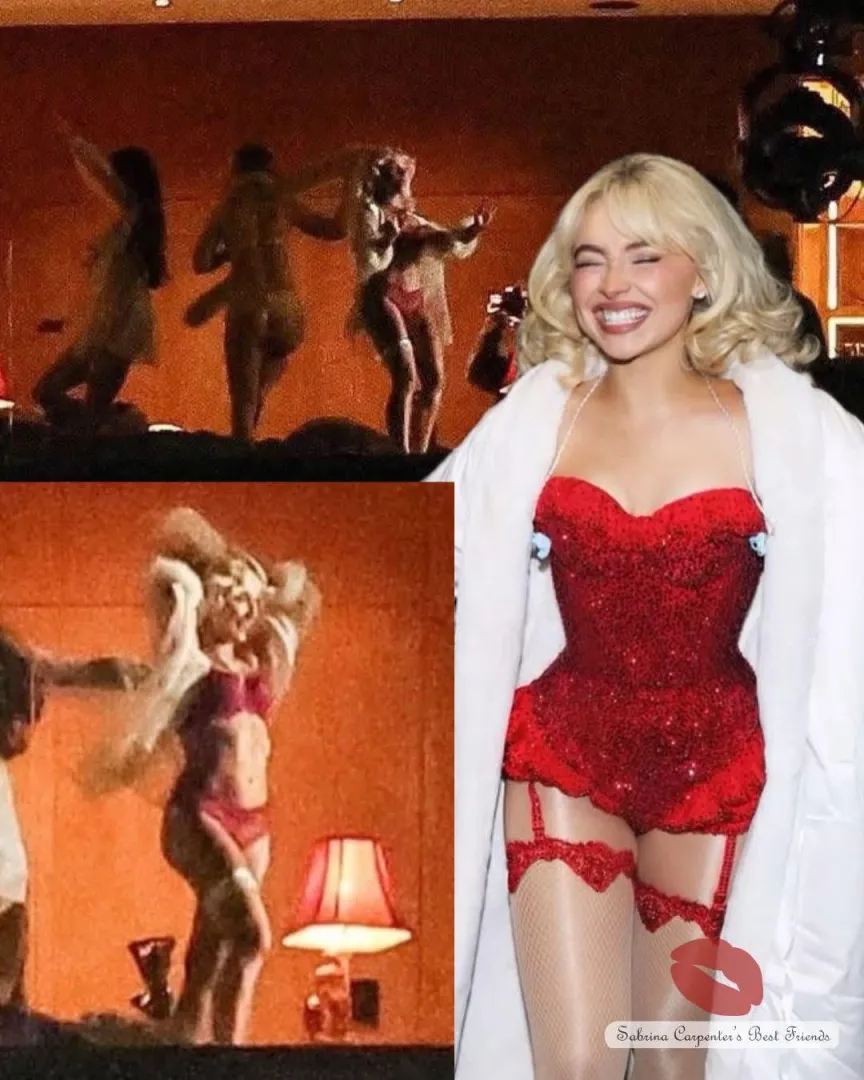 After a while gone, Sabrina was spotted filming a music video in Los Angeles! What do you think it is? posted by Arisnton