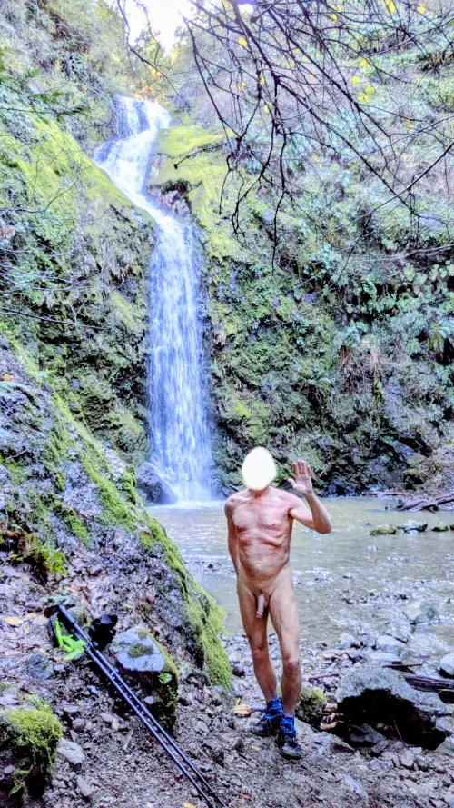 After all the rain, it was a great time to check out a waterfall. by CalBare