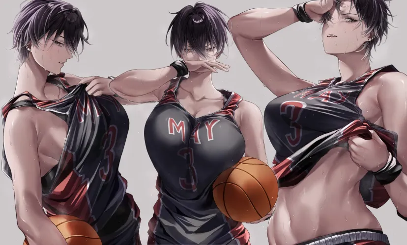 After Basketball Practice [Original] by A_MASSIVE_PERVERT