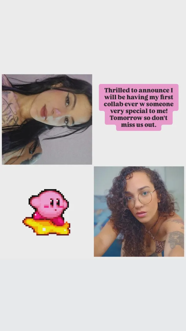 After many years as solo Creator I am finally happy to have my first g/g collab. A bit kinky since it is with my ex sis in law but so is life ‍♀️ posted by Ivyonly4u