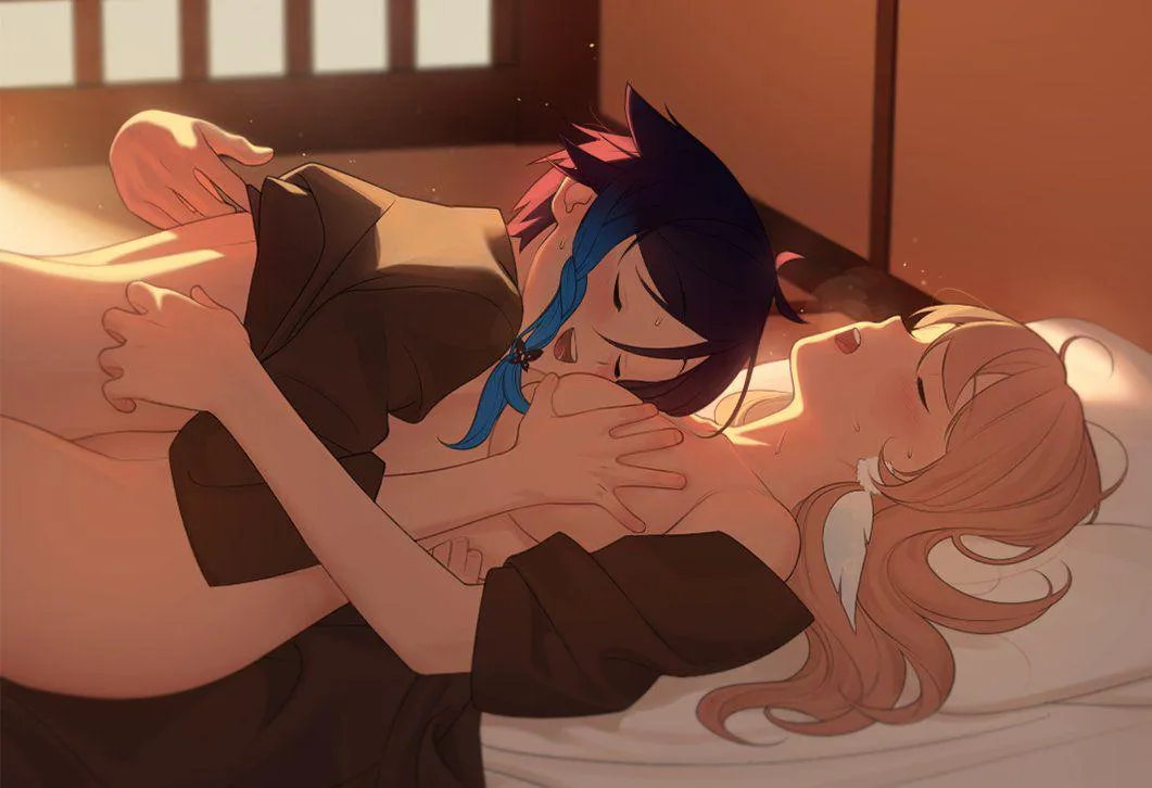 After riding him and making him cream in me~ i always let him warm his cock in my cunt~ so that I could feel him humping in the morning like good boys always do~ posted by Status_Mine3206