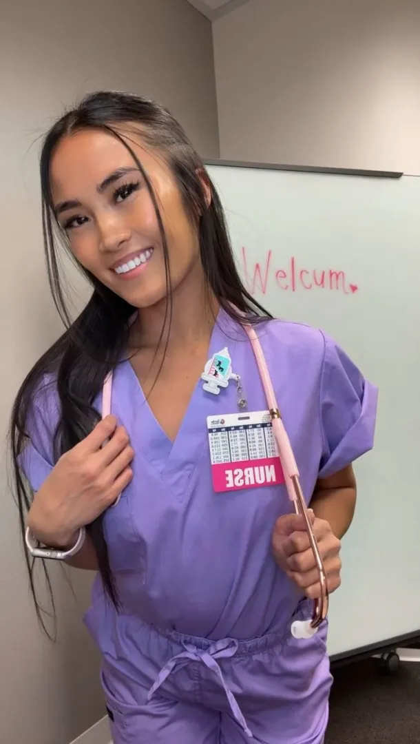 After the checkup, would you say I'm hot enough to eat? posted by nursesunshinexo