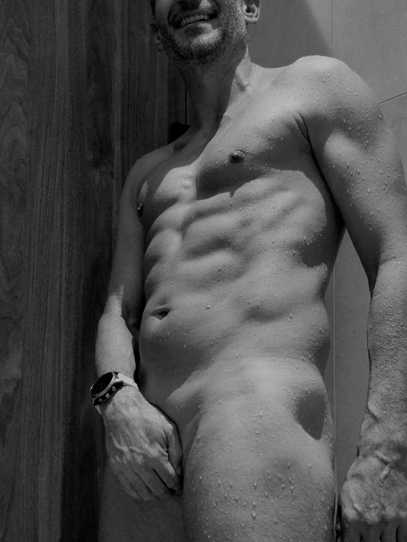 After the shower posted by publicnakedrun