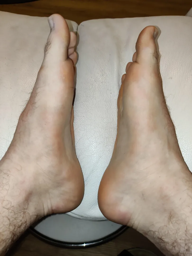 After work feet posted by deeznutshagoti