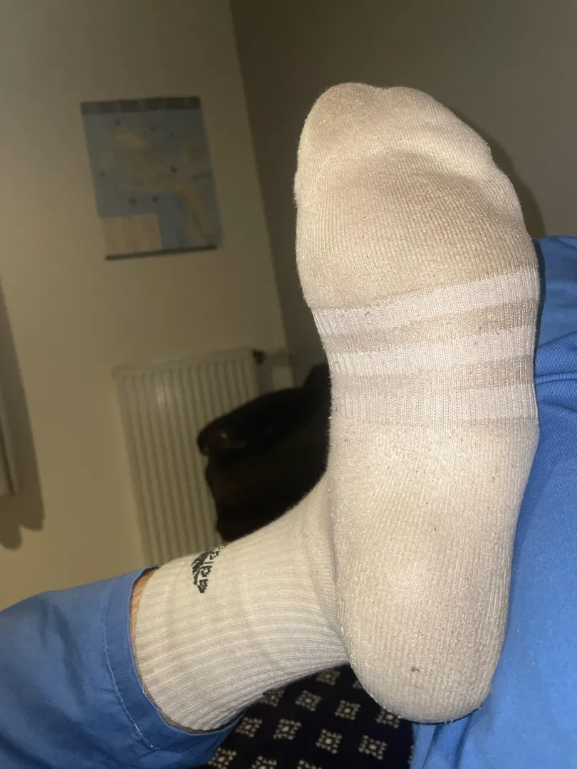 after work socks… 3 days worn phew ‍ posted by Vast_Summer6356