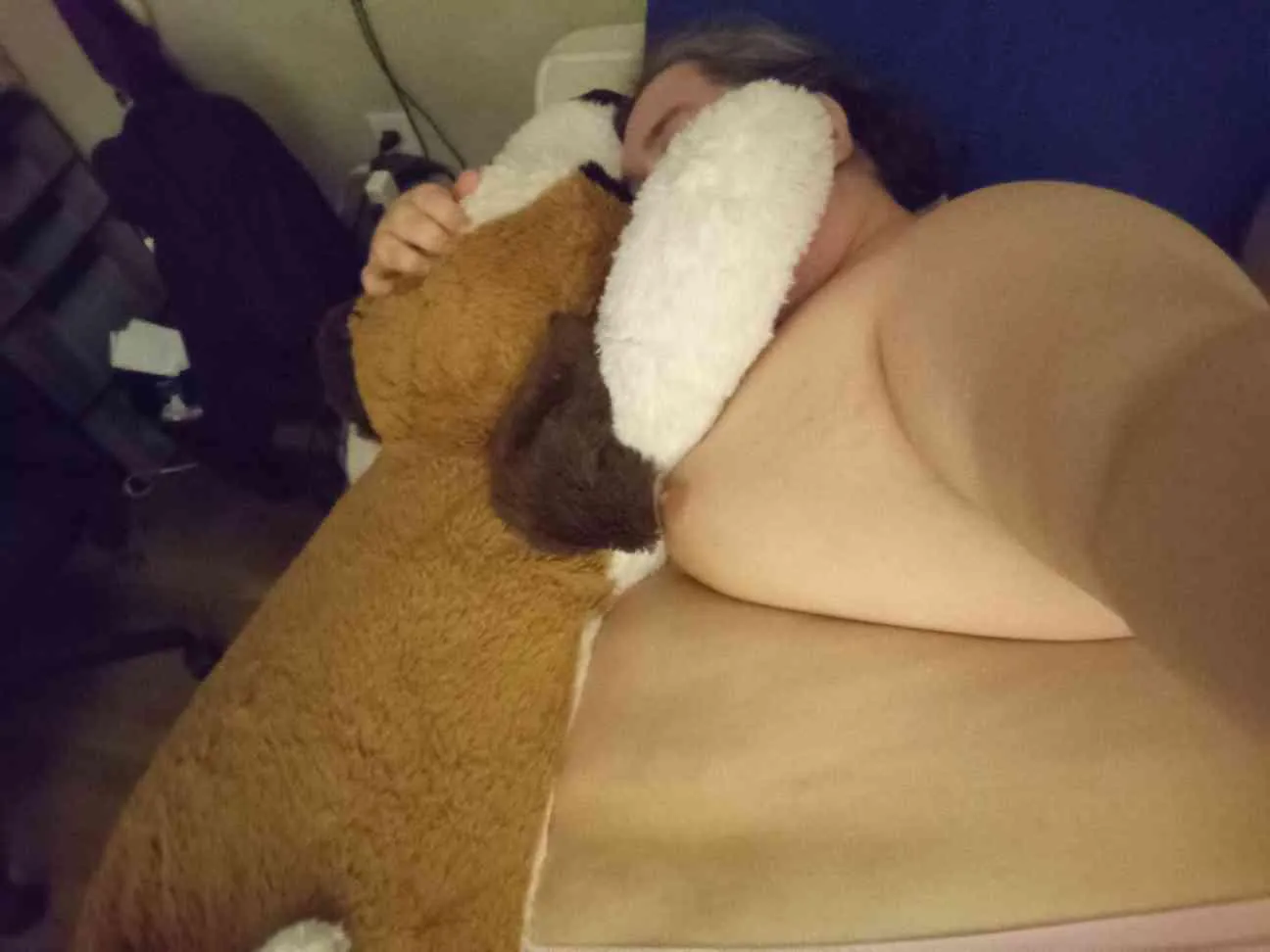 Afterglow with my puppy posted by nightmommy