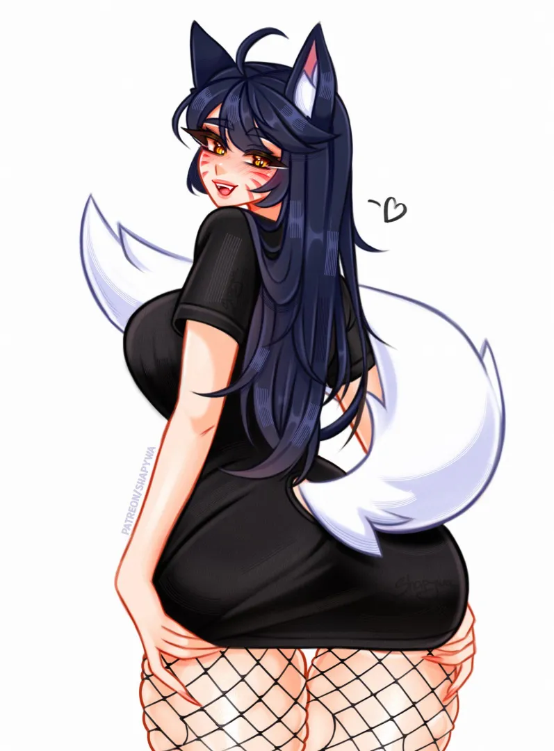 Ahri in fishnets. (Shapy_wa) posted by Short-Ad224