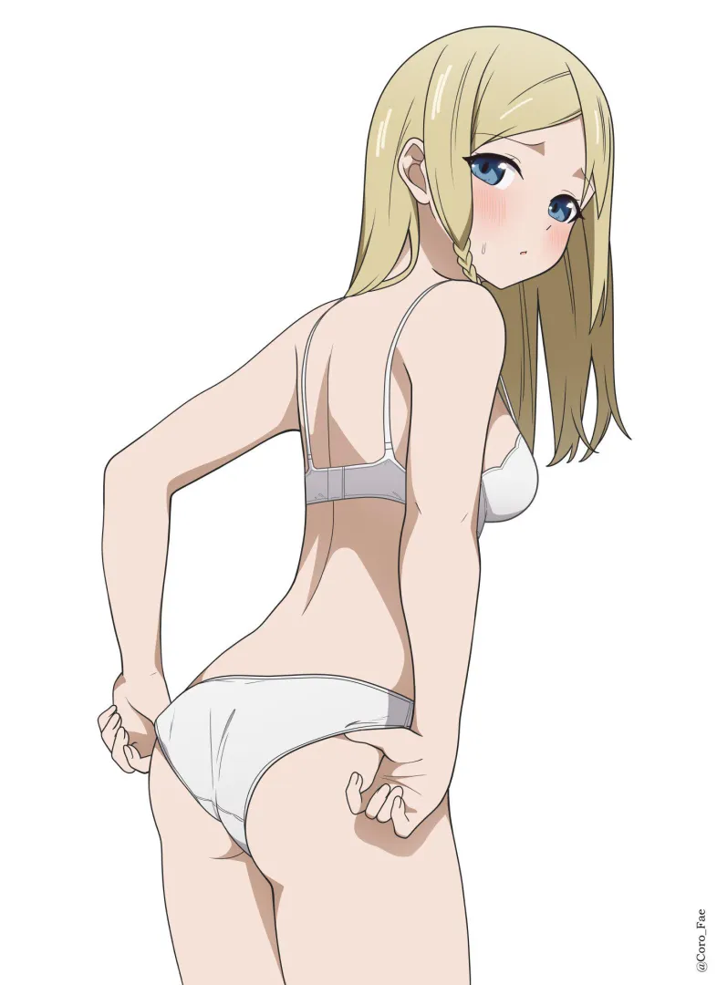 Ai Hayasaka Blushing In Her White Panties  posted by Csxc