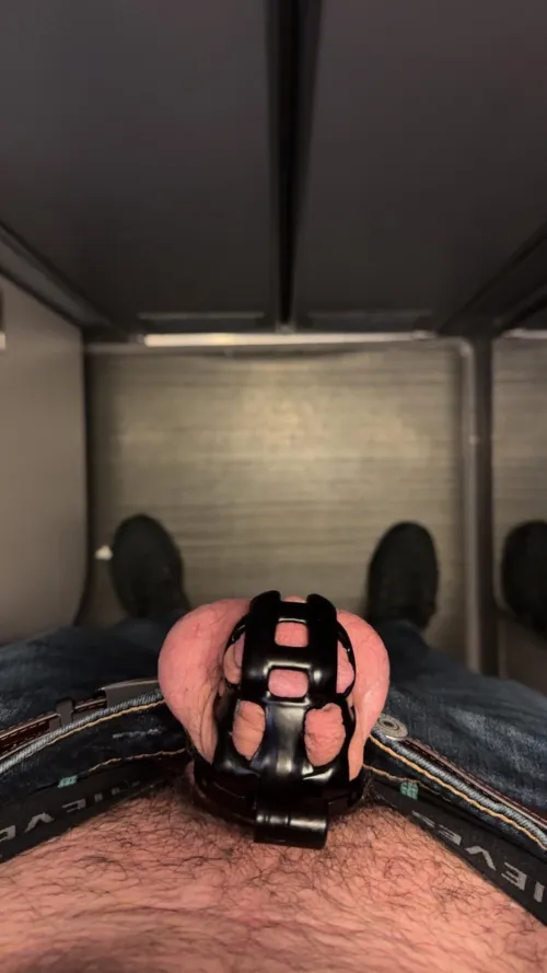 Airplane cage check, day 3 out of INF by bostonanon93