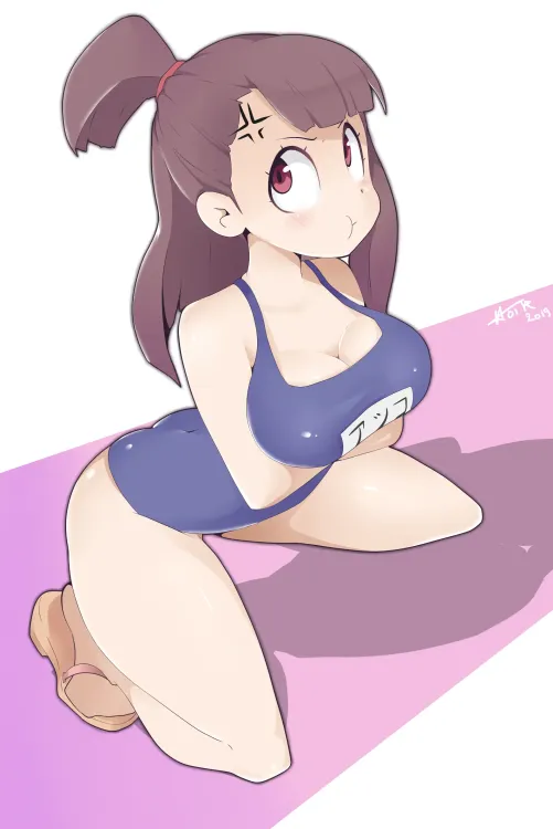 Akko's pouting face [Little Witch Academia] (hot vr) by Waifu-Worshiper
