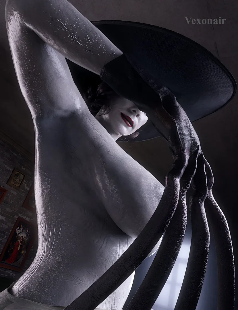 Alcina Dimitrescu - Crawling Skin (Vexonair) posted by Poke-Oji