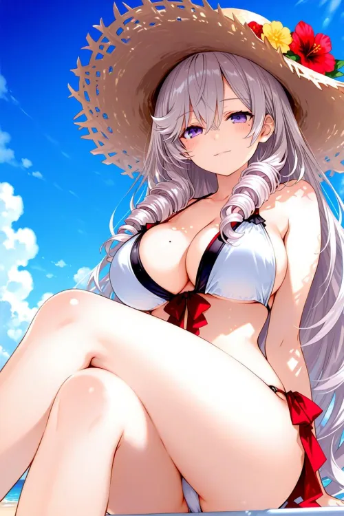 Algerie decided to spend the day at the beach with you by gintas59