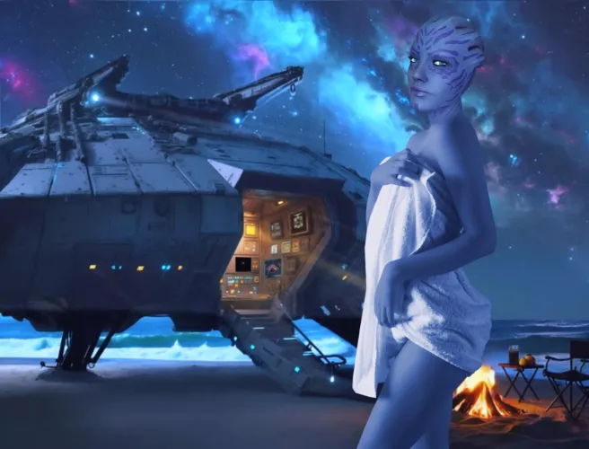 Alien beach. (Rastifan) by Rastifan