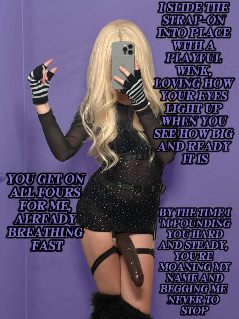 All fours, fast breaths, total submission! [no imagefap] posted by CutLuxie