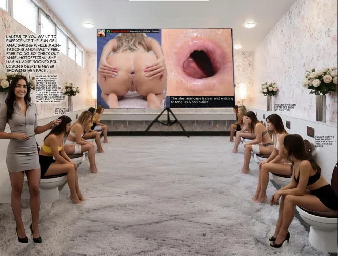 All girls gotta gape! ⭕️ by Destined2SuckAsshole