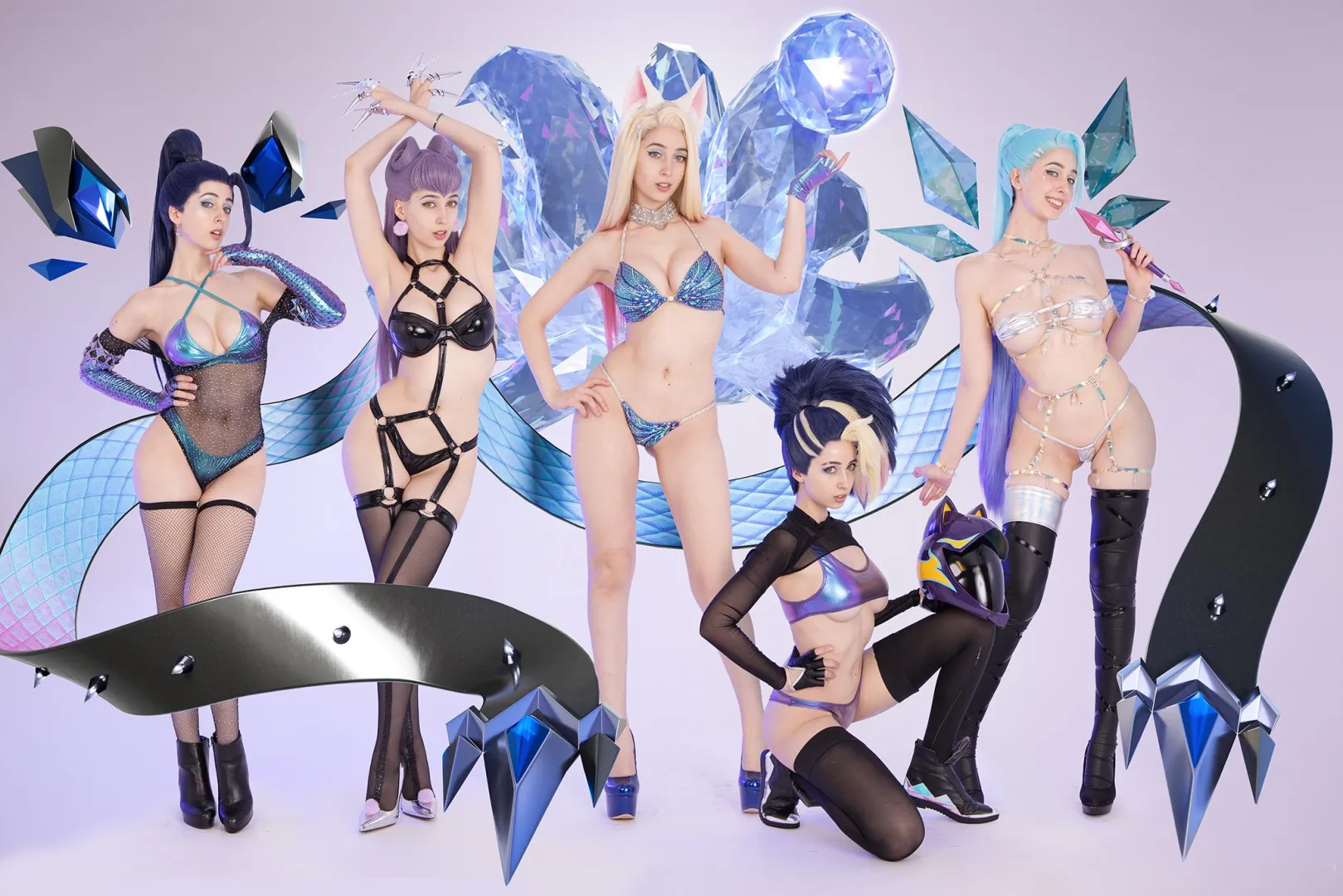 All KDA girls by Gumiho Hannya posted by GumihoCosplay