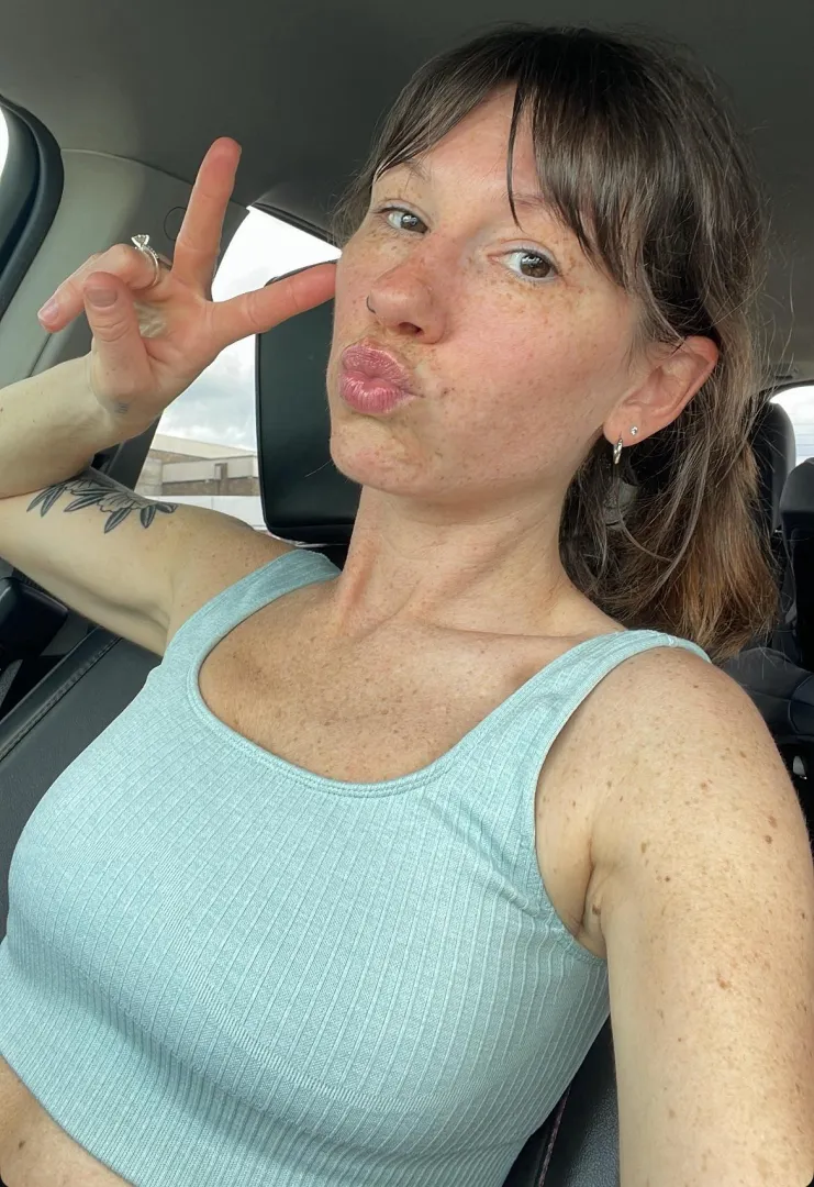 All natural and heavily freckled posted by Mastervixennnn