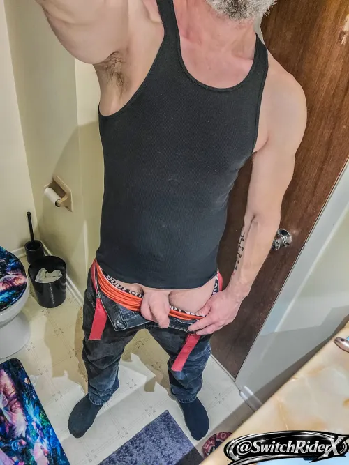 All ready for work.....or play  happy Friday everyone  by SwitchRiderX